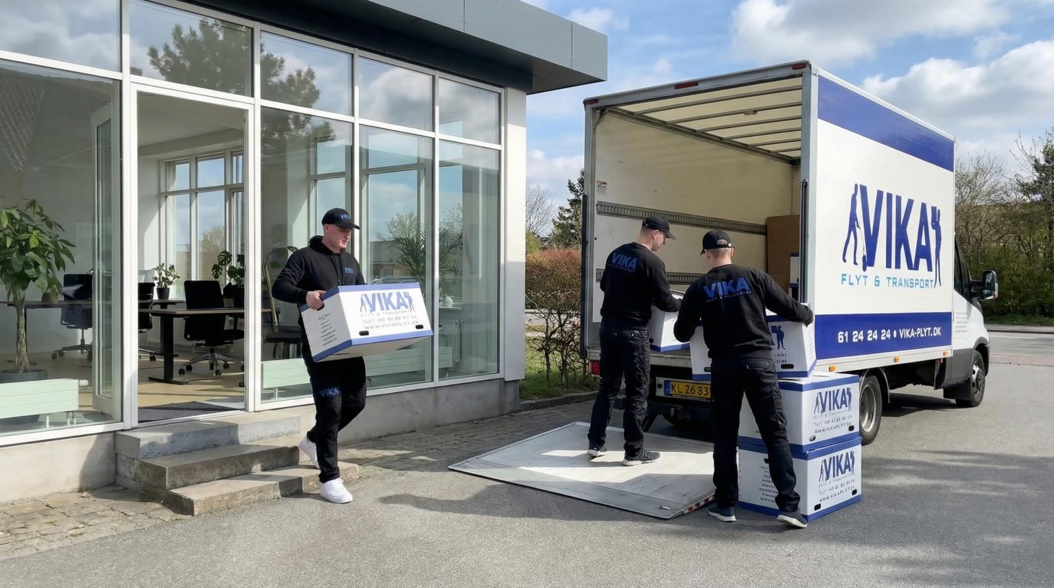 Professionelt flyttefirma | Altid sikker flytning med → VIKA-flyt.dk