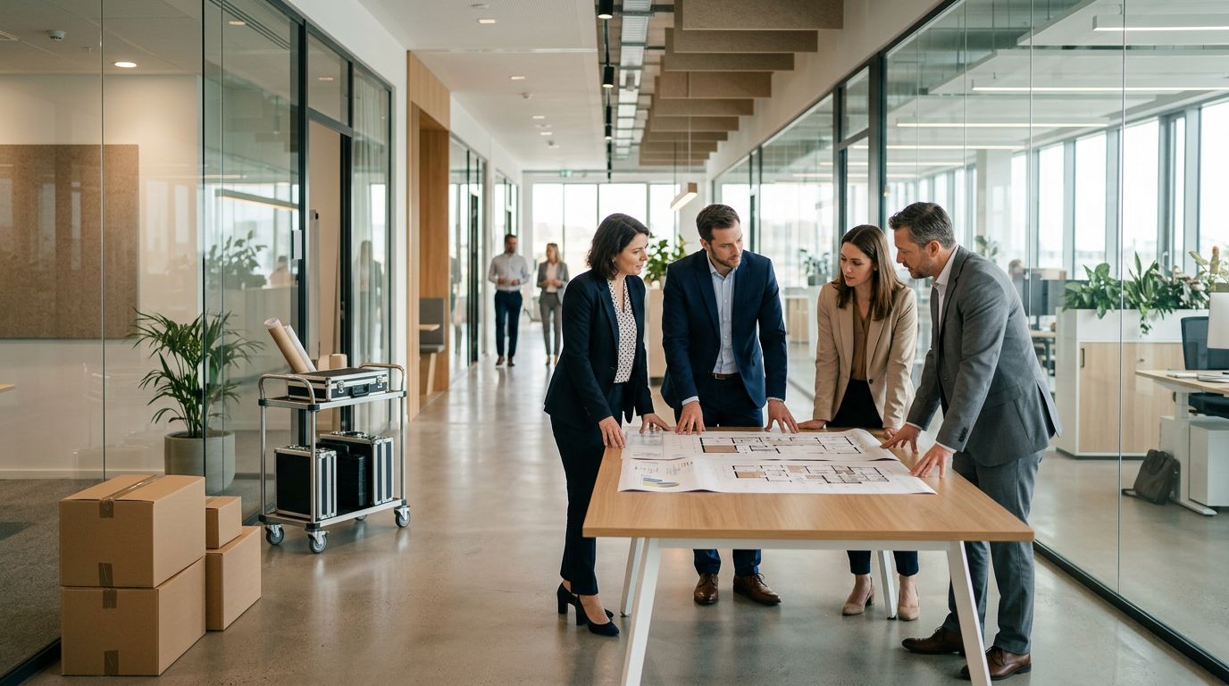 Erhvervsflytning og intern kommunikation, sådan får du medarbejderne med